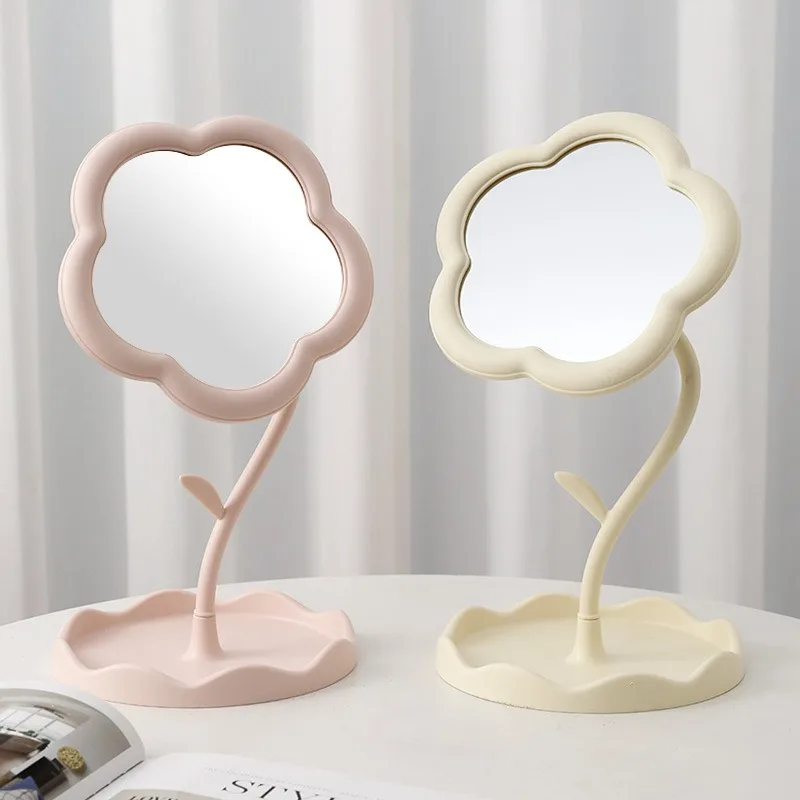 Body Jewelry Websites - Sunflower Desktop Makeup Mirror for Students