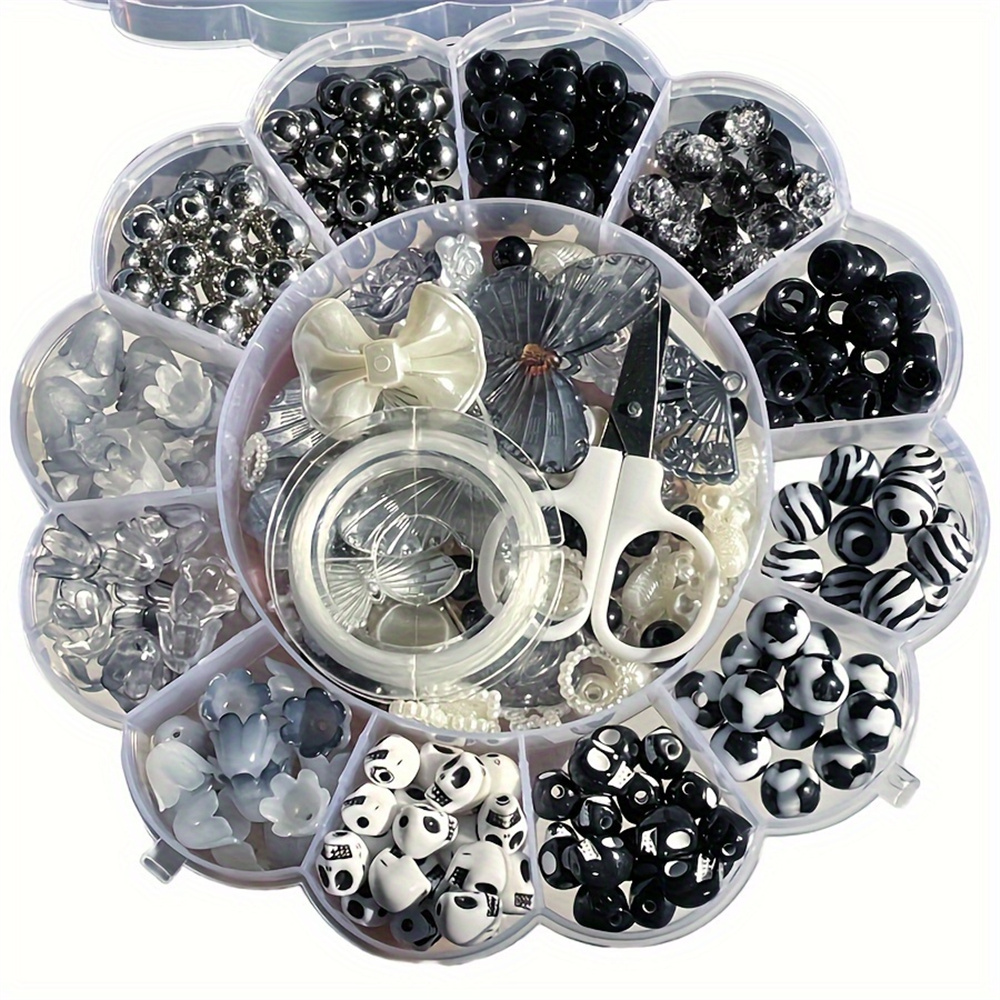 Body Jewelry Organizer - 13 Grid 120g Random Flower Boxed