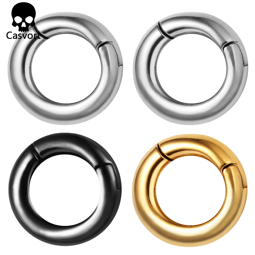 Body Jewelry Hangers - Casvort 2PCS Halo Ear Weights Hangers