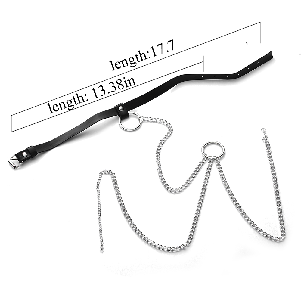 Sexy Body Chain Harness Goth C - Body Jewelry Harness 评论和价格