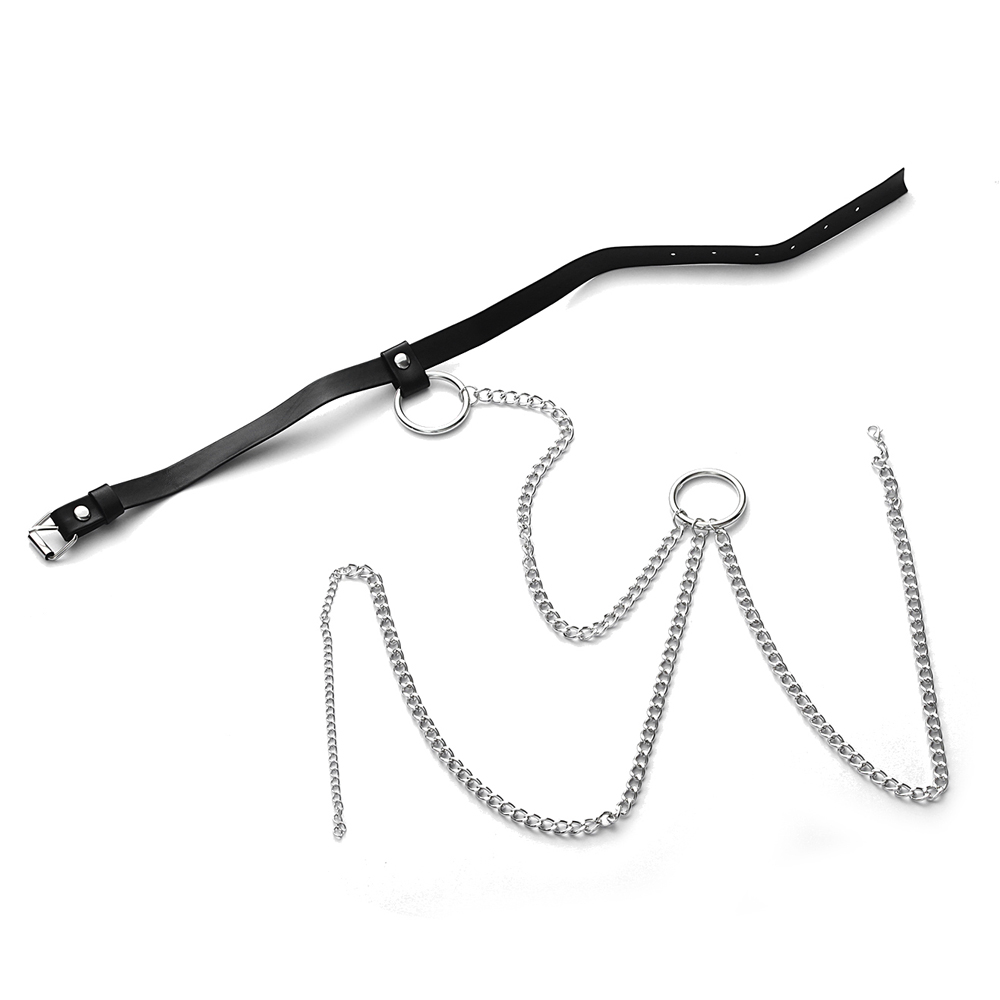 Sexy Body Chain Harness Goth C - Body Jewelry Harness 评论和价格