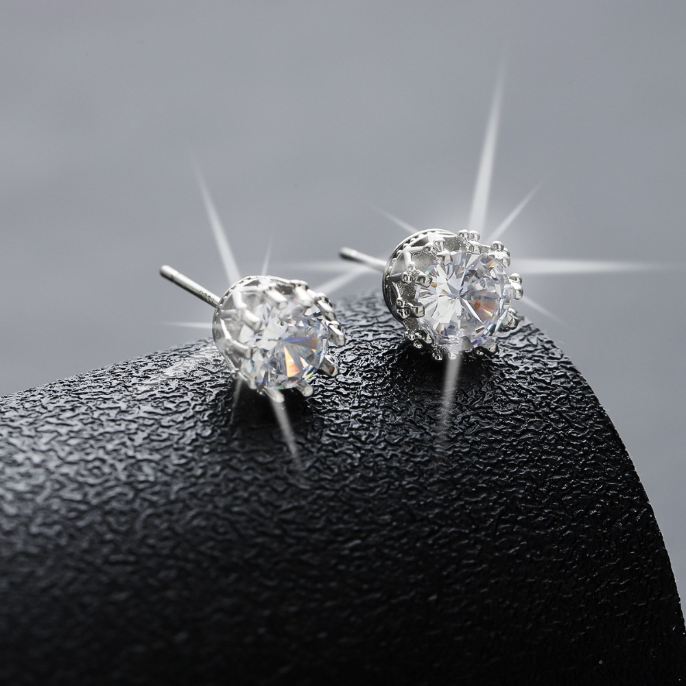 1pair Octagonal Star Zircon Lu - Body Jewelry High End 评论和价格