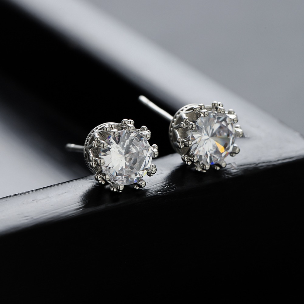 1pair Octagonal Star Zircon Lu - Body Jewelry High End 评论和价格