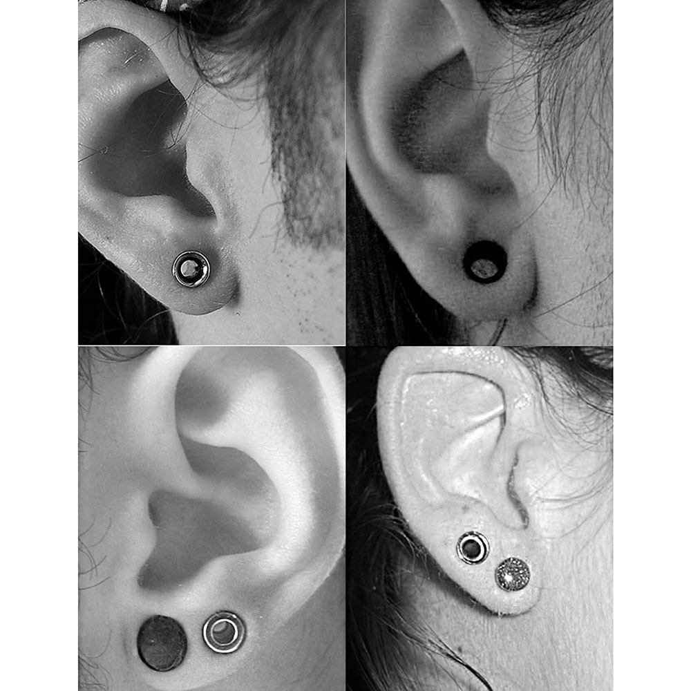 1Pair G23 Titanium Single Flar - Body Jewelry Gauges 评论和价格