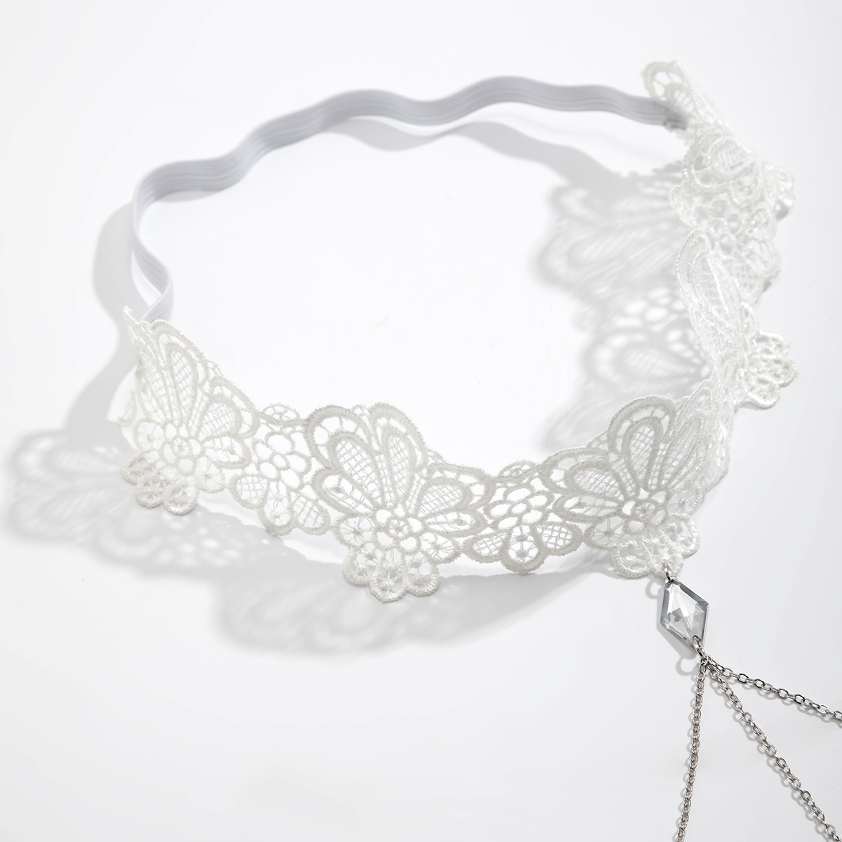 IngeSight Z Gothic White Lace  - Body Jewelry Chain 评论和价格