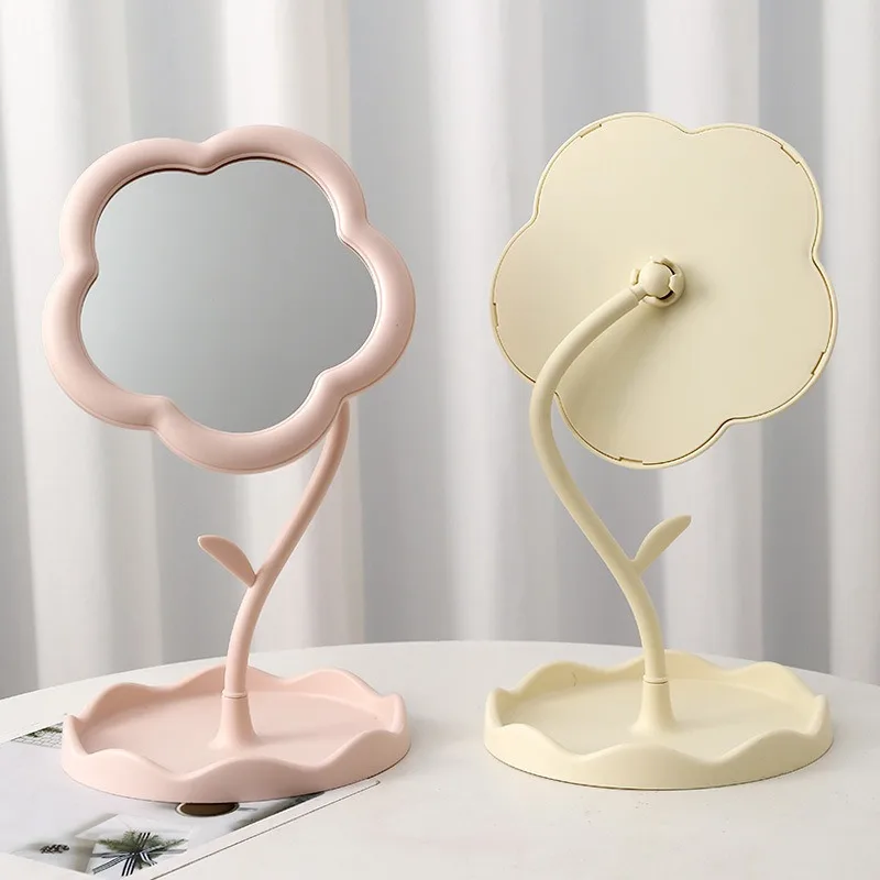 Sunflower Desktop Makeup Mirro - Body Jewelry Websites 评论和价格
