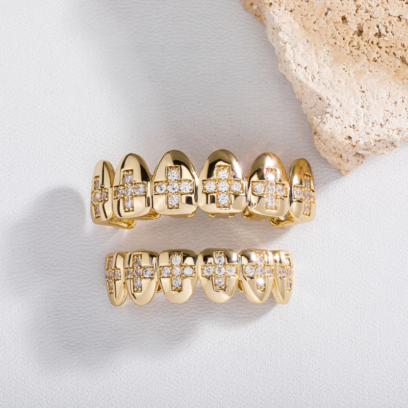 Hot New Hip-Hop Round Zircon I - Body Jewelry High End 评论和价格