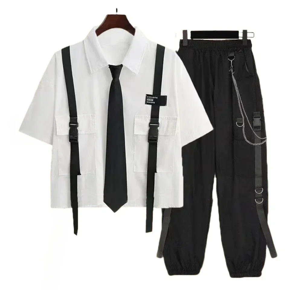 Casual Cargo Pants Suit for Wo - Body Jewelry Waist 评论和价格