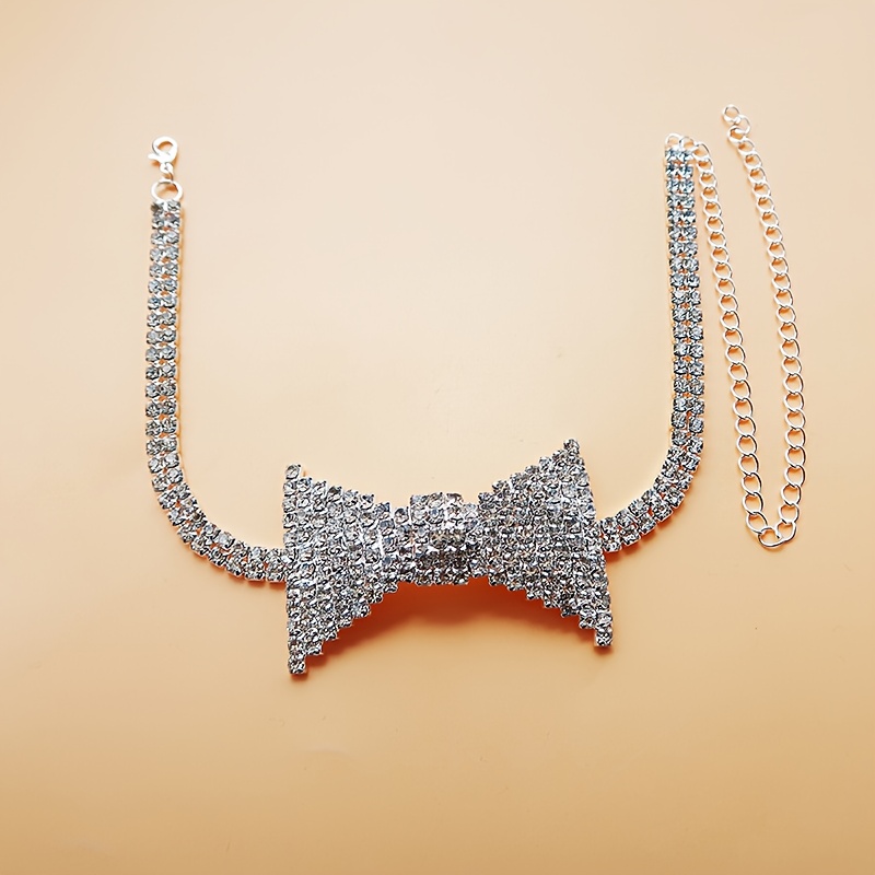 Exquisite Elegant Rhinestone B - Body Jewelry Chain 评论和价格