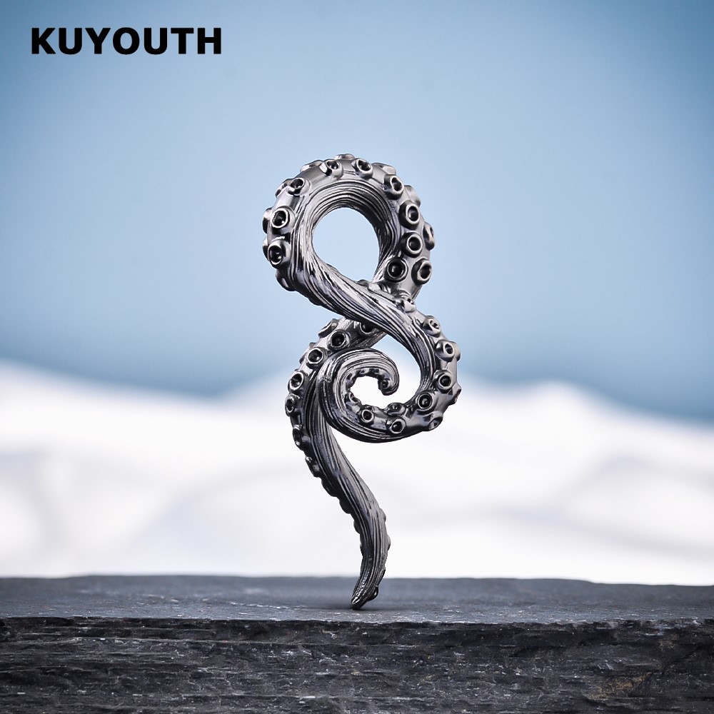 ​KUYOUTH Popular Copper Octopu - Body Jewelry Hangers 评论和价格