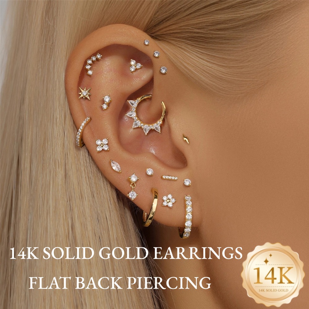 DIeSchein 14K Solid Gold Carti - Septum Clicker Ring 评论和价格