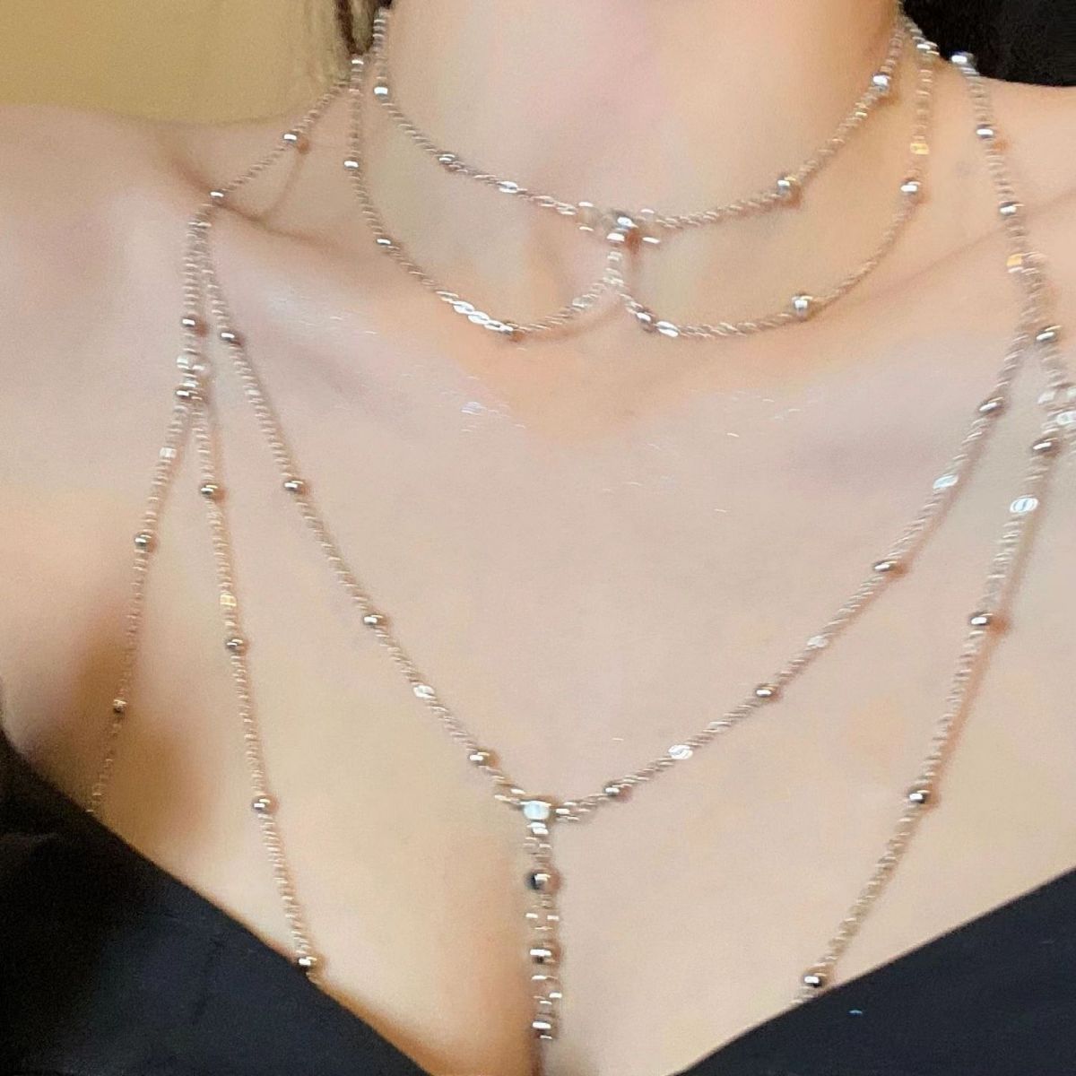 Chest chain jewelry, pure lust - Body Jewelry High End 评论和价格