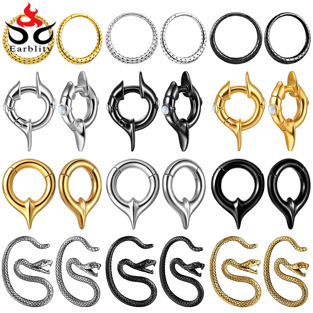 Earblity 2PCS Ear Weights 316L - Body Jewelry Hangers 评论和价格