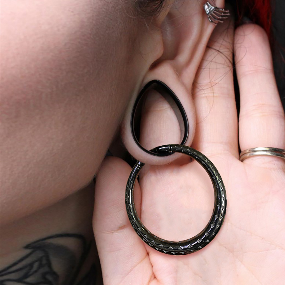 Earblity 2PCS Ear Weights 316L - Body Jewelry Hangers 评论和价格