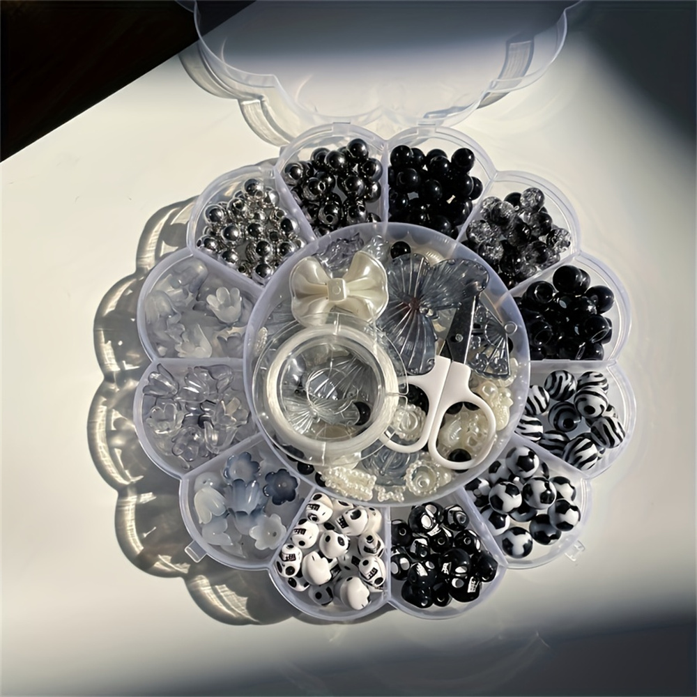 13 Grid 120g Random Flower Box - Body Jewelry Organizer 评论和价格