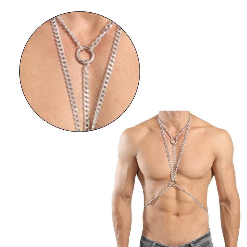 Y5GC Punk Body Chain Harness f - Body Jewelry Harness 评论和价格
