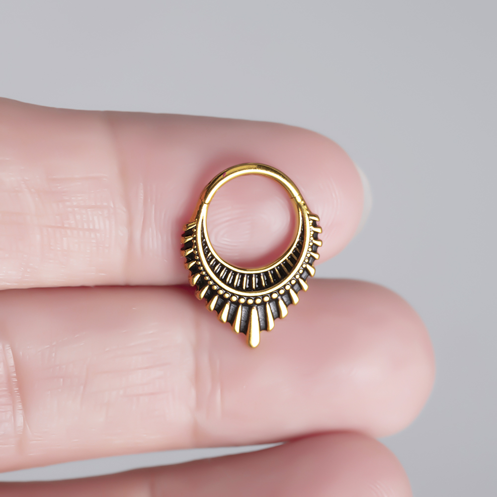 Doearko1pc Tribal Crescent Sep - Body Jewelry For You 评论和价格
