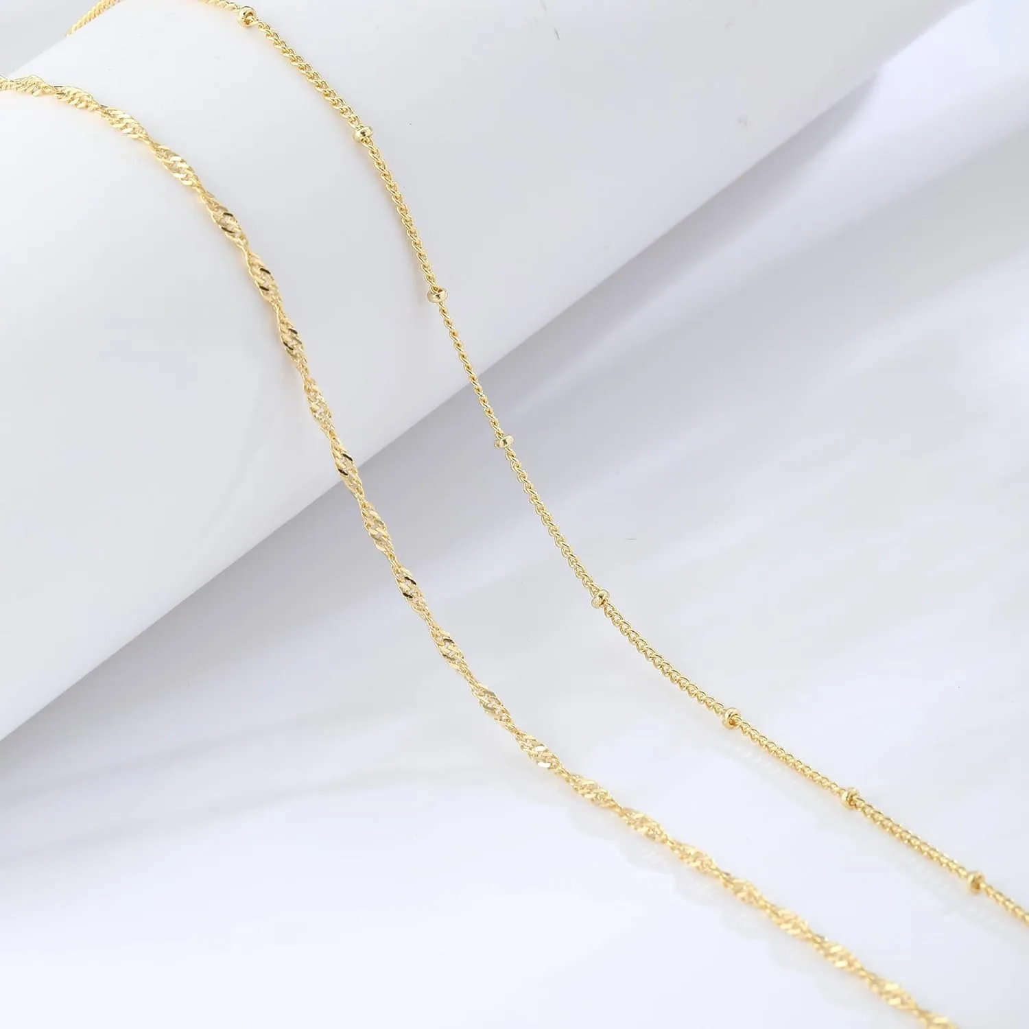 14k Gold Plated 26-33Inch Adju - Body Jewels 评论和价格