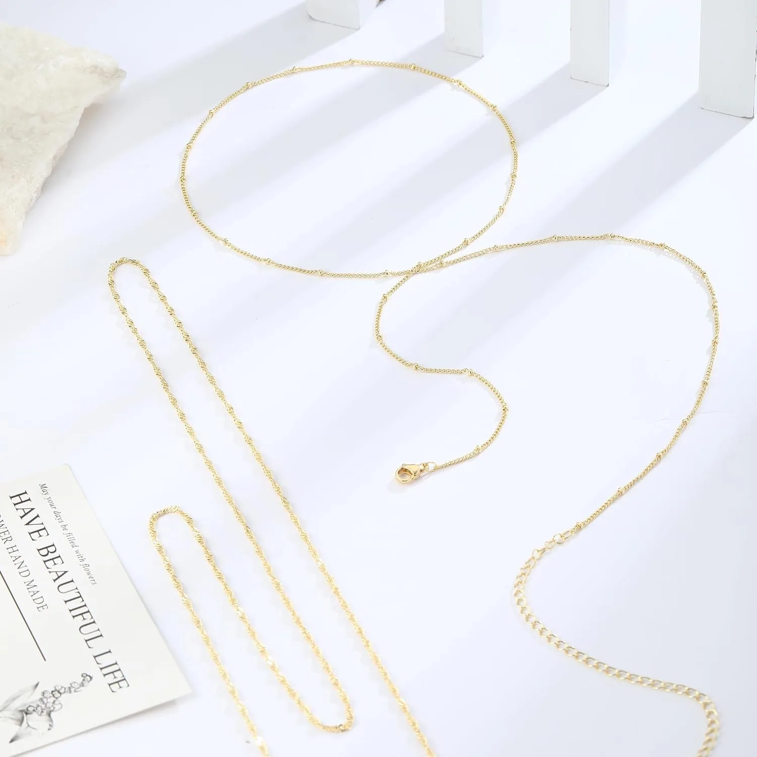 14k Gold Plated 26-33Inch Adju - Body Jewels 评论和价格