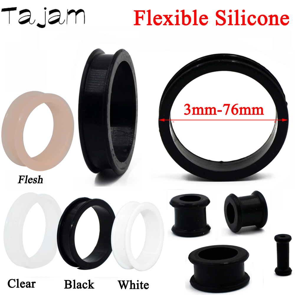 1Pair 3mm-76mm Big Size Hollow - Body Jewelry Gauges 评论和价格