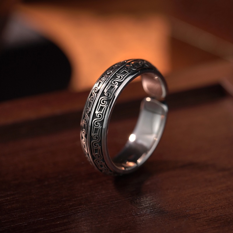 Bronze beast body scroll ring  - Body Jewelry High End 评论和价格