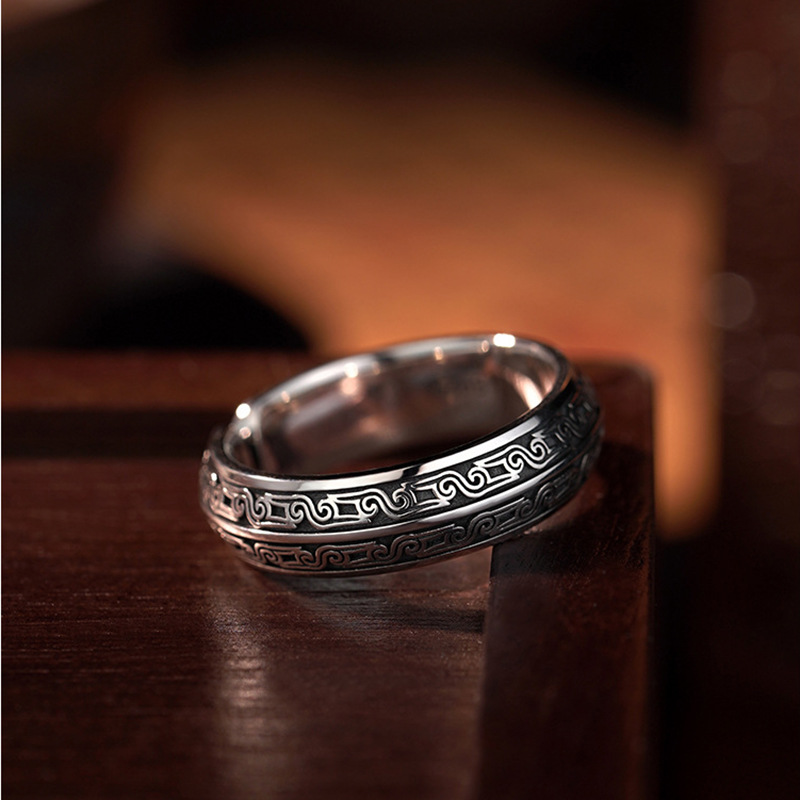 Bronze beast body scroll ring  - Body Jewelry High End 评论和价格