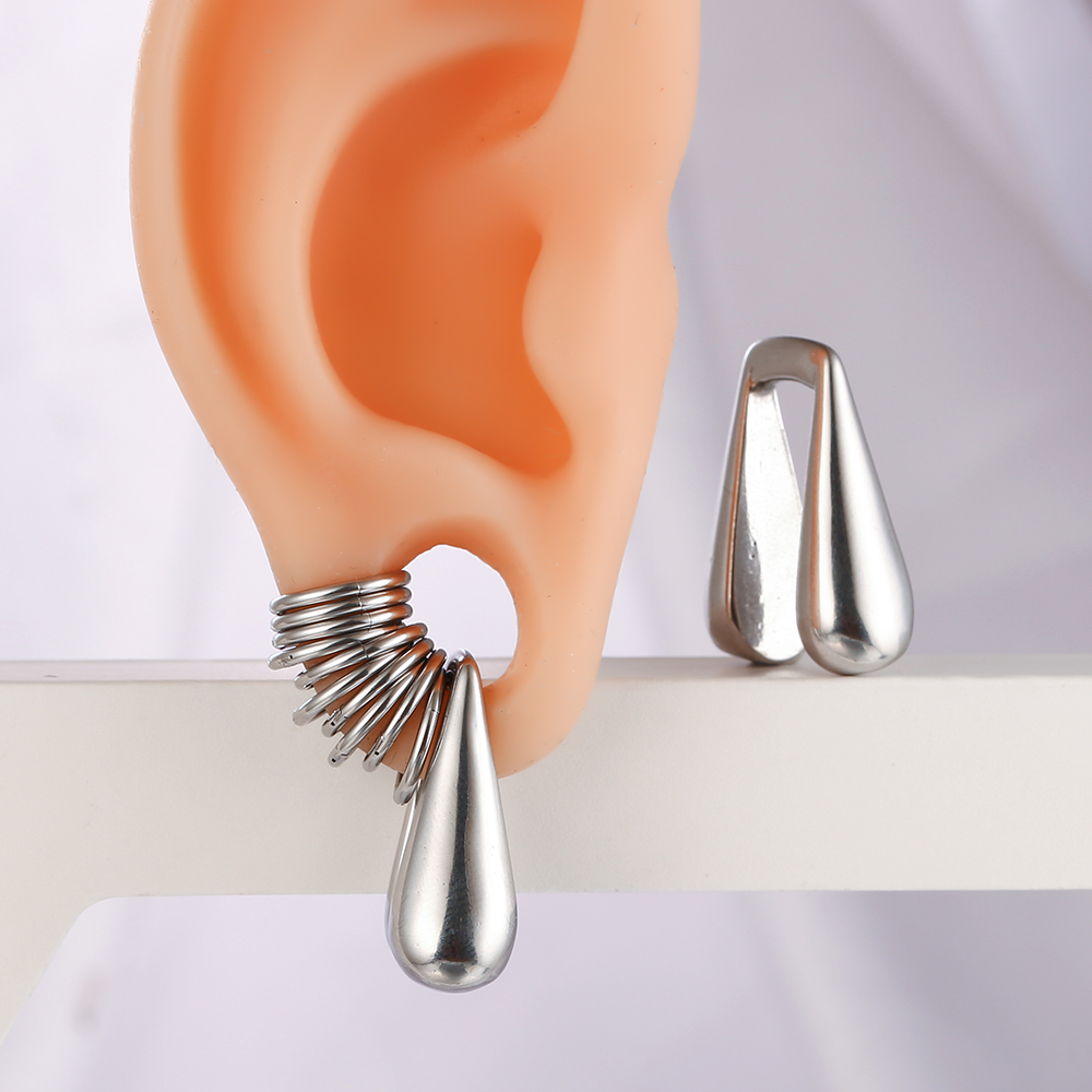 Casvort 2PCS 9mm Water Droplet - Body Jewelry Hangers 评论和价格