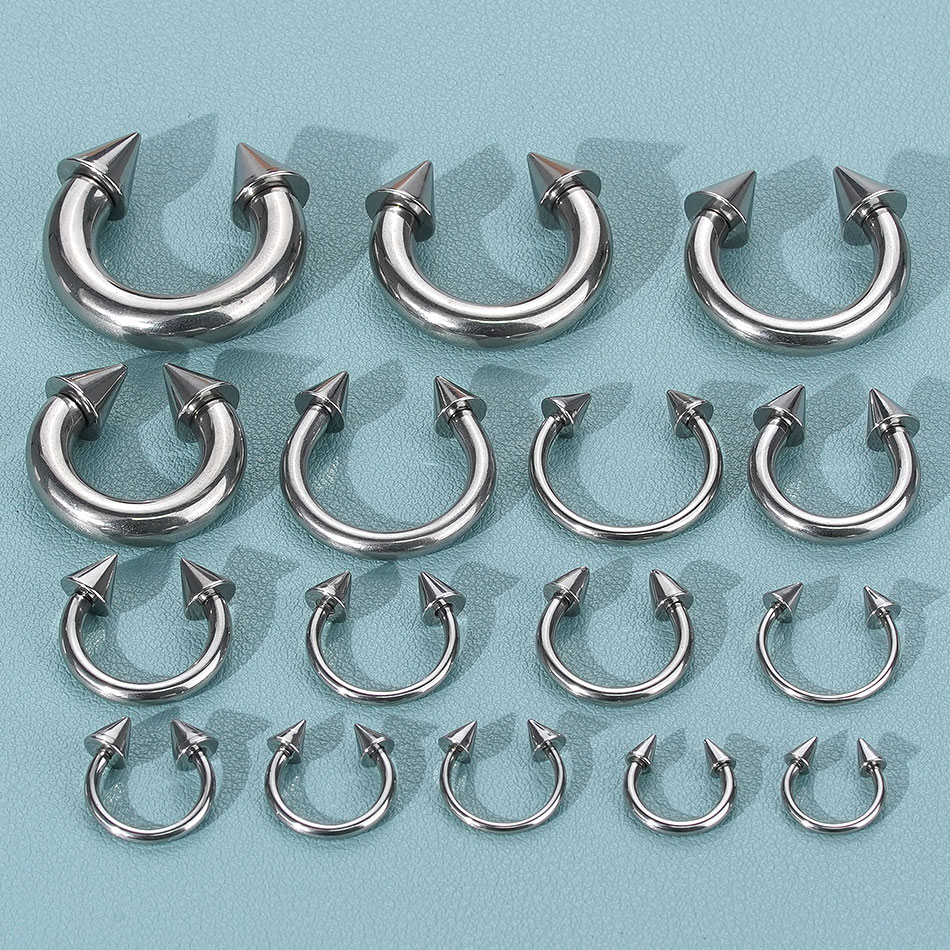 1PC Stainless Steel Big Size H - Body Jewelry Gauges 评论和价格
