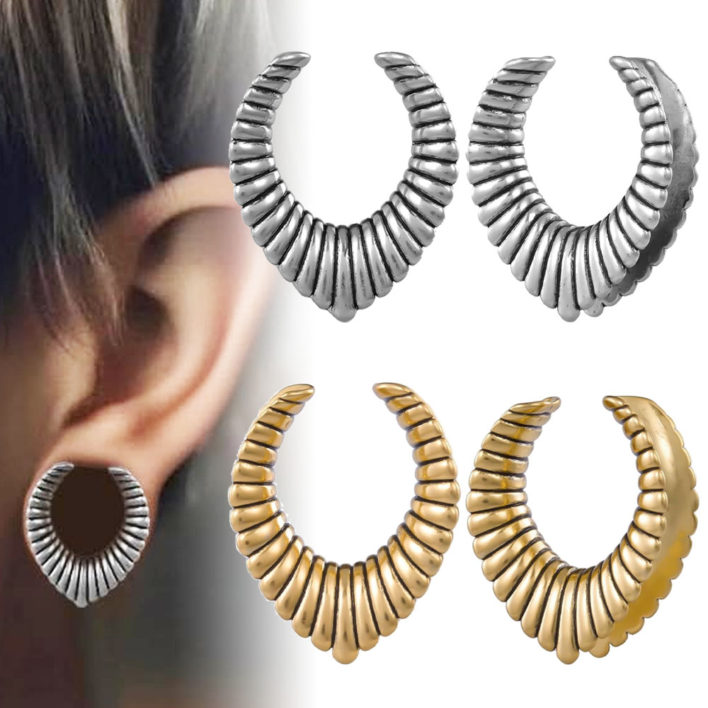 1PC Copper Petals Saddle Ear T - Body Jewelry Hangers 评论和价格