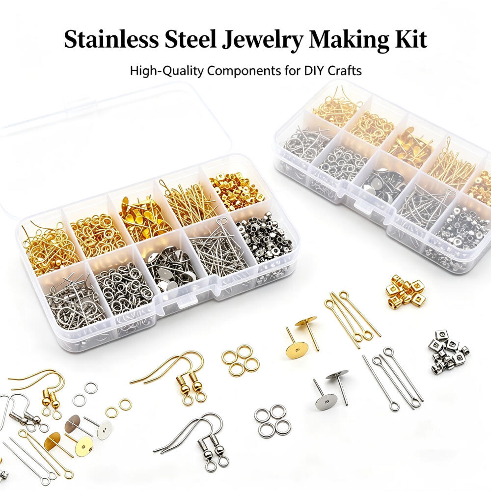 1 Set Box Ear Hook Single Loop - Body Jewelry Organizer 评论和价格