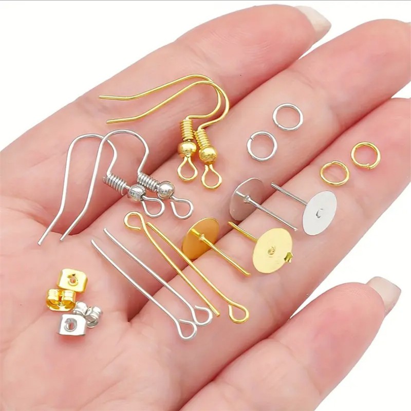 1 Set Box Ear Hook Single Loop - Body Jewelry Organizer 评论和价格