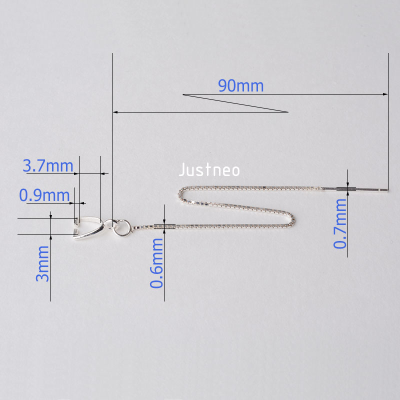 earwire,solid 925 sterling sil - Body Jewelry Organizer 评论和价格